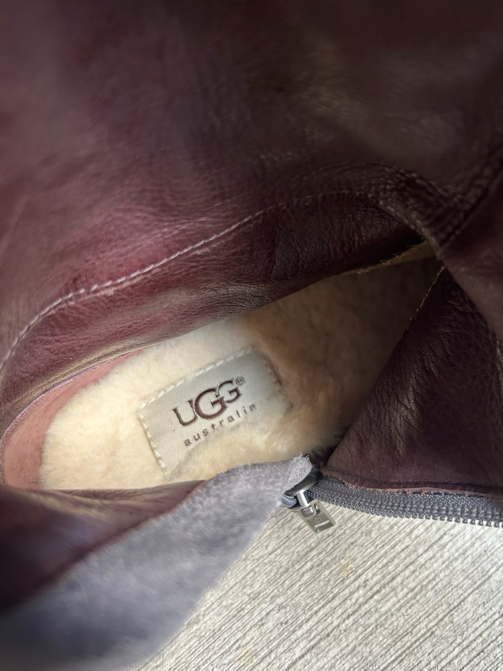 UGG grey suede boots - Picture 10 of 12